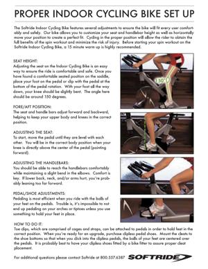 Softride Indoor Bike Maintenance Guide