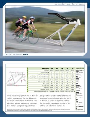 Softride Lite Model Spec Sheet