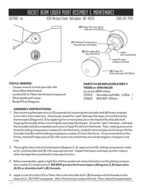 Softride Rocket (Low) Install Instructions