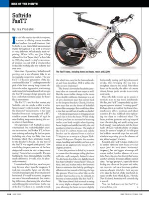 Softride Triathlete Magazine Review (2005)