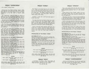 Frejus 1951 Brochure (Partial Fragment)