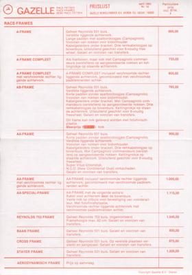 Gazelle ChampionMondialClub Newsletter No18 1982 04