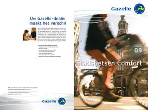 Gazelle 2009 City Comfort Line Brochure