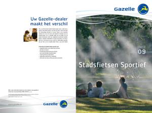 Gazelle 2009 City Sportief Line Brochure