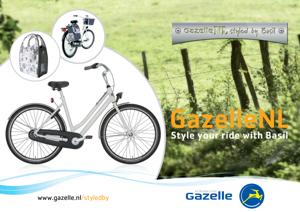 Gazelle Undated GazelleNL x Basil Accessories Brochure