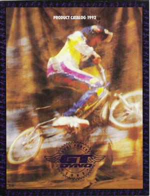 GT/Dyno 1992 BMX Catalog
