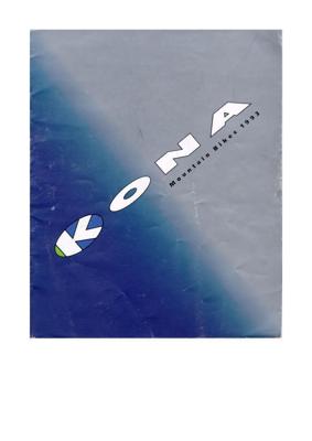 Kona 1993 Catalog