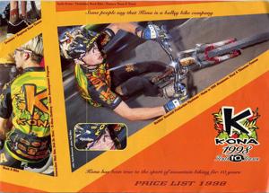 Kona 1998 Catalog
