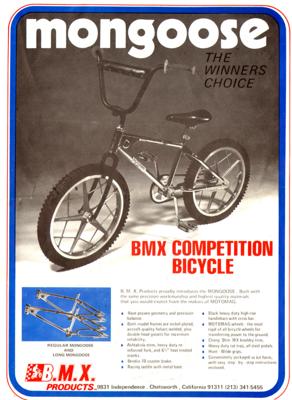 Mongoose 1975 Catalog