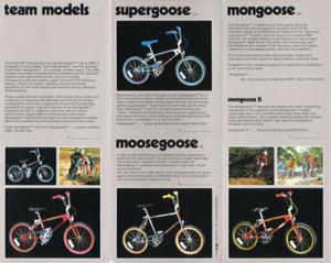 Mongoose 1981 Catalog