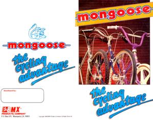 Mongoose 1986 Catalog