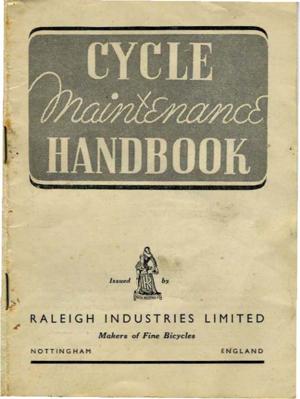 Raleigh 3-Speed Maintenance Handbook (c.1956)