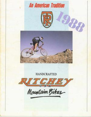 Ritchey 1988 Catalog