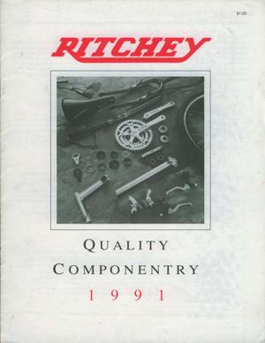 Ritchey 1991 Components Catalog