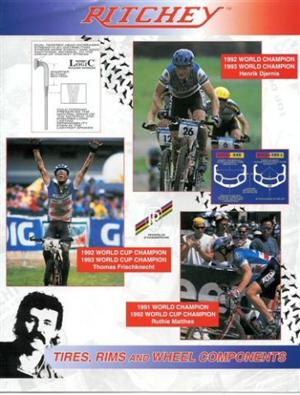 Ritchey 1994 Wheels Catalog