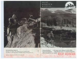 Rocky Mountain 1989 Catalog
