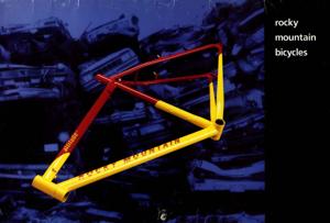 Rocky Mountain 1995 Catalog