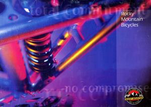 Rocky Mountain 1996 Catalog