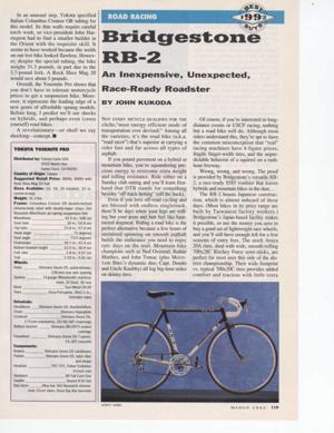Bridgestone RB-2 1992