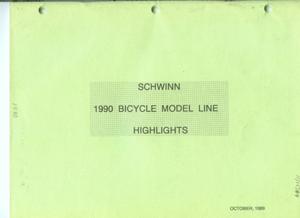 Schwinn 1990 Catalog