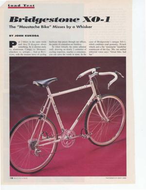 Bridgestone XO-1 1992