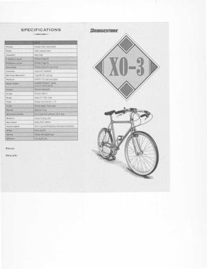 Bridgestone XO-3 Flyer