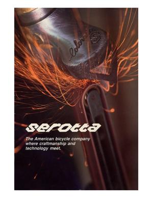 Serotta 1989 Catalog (Low Resolution)
