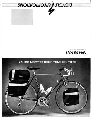 Specialized 1983 Catalog