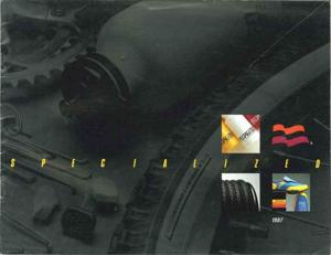 Specialized 1987 Components Catalog