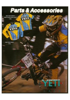 Yeti 1998 Parts & Accessories
