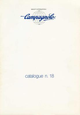 Campagnolo - catalogue n. 18