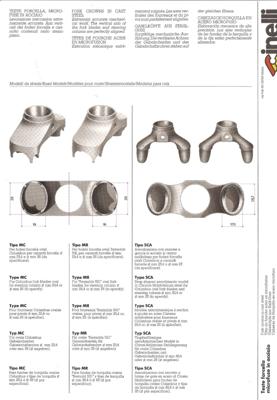 Cinelli Fork Crowns Tech Sheet