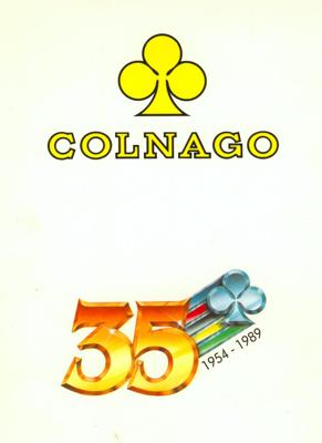Colnago 1989 35th Anniversary Brochure