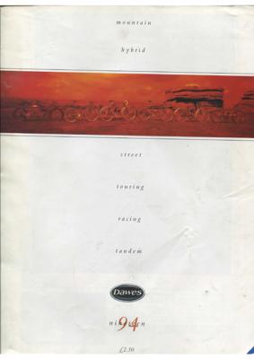 Dawes 1994 Catalog