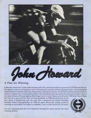 John Howard Bicycles Brochure