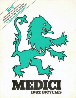 Medici 1982 Catalog