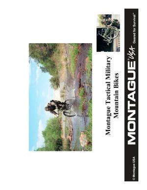 Montague Tactical Military Mountain Bikes
