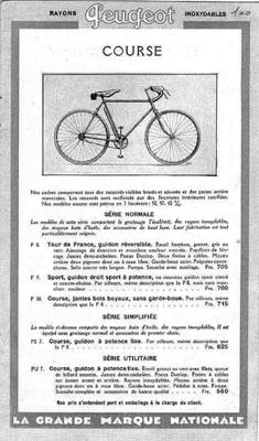 Peugeot 1929 Catalog Page