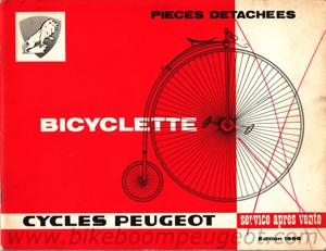Peugeot 1966 Parts & Accessories Catalog