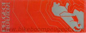 Peugeot 1980 Recreational Line USA Brochure